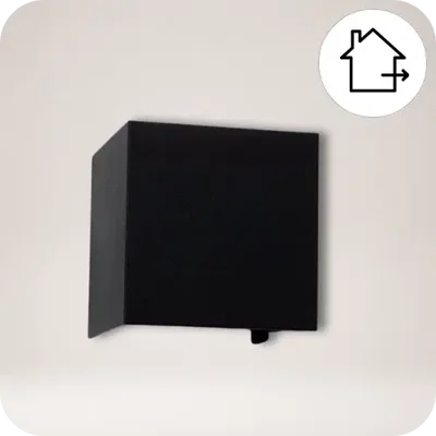 Vierkante Op/Neer Buiten Wandlampen